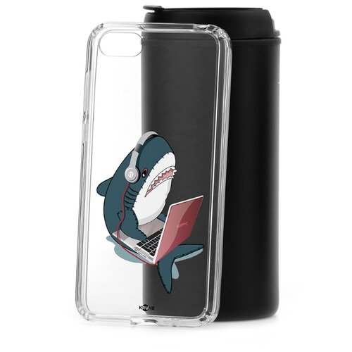 фото Чехол на honor 7a kruche print акула