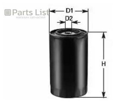Фильтр топливный Clean Filters DN244 для Mercedes 100 631 631 100 C 631 COUPE C123 C123 G-CLASS W460