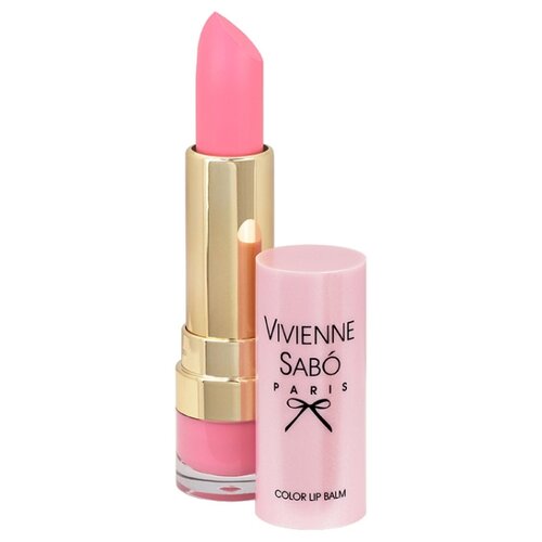 фото Vivienne Sabo помада-бальзам для губ Baume a levres Color lip balm, оттенок 03 розовый