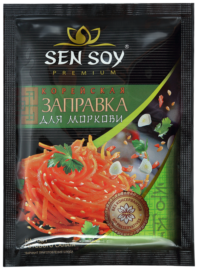 Заправка Sen Soy Корейская для моркови 47% 80г Состра - фото №2