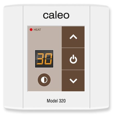 Терморегулятор Caleo 320 встраиваемый цифровой, 2 кВт