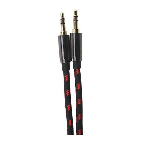 Кабель Урал mini jack 3.5 mm - mini jack 3.5 mm DECIBEL (mini jack 3,5mm– mini jack 3,5mm), 1.5 м, черный оплетка ural wp ptrca patriot