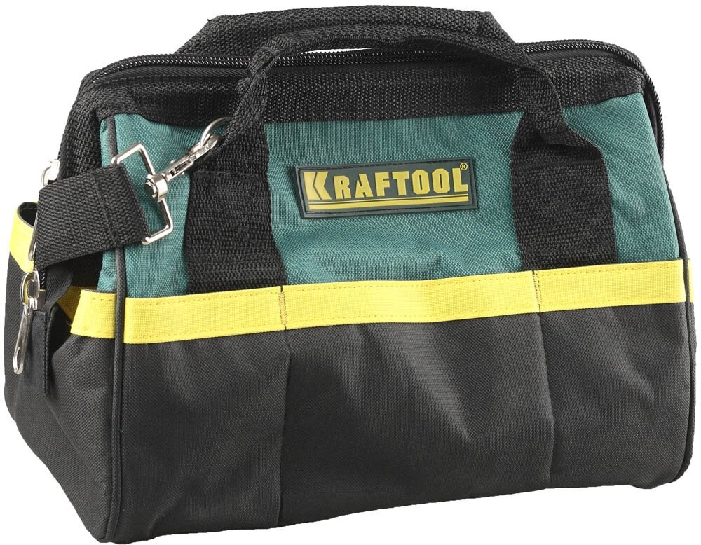 KRAFTOOL MaxKraft, 310 х 180 х 250, сумка для инструментов с 20 карманами (38712-12)