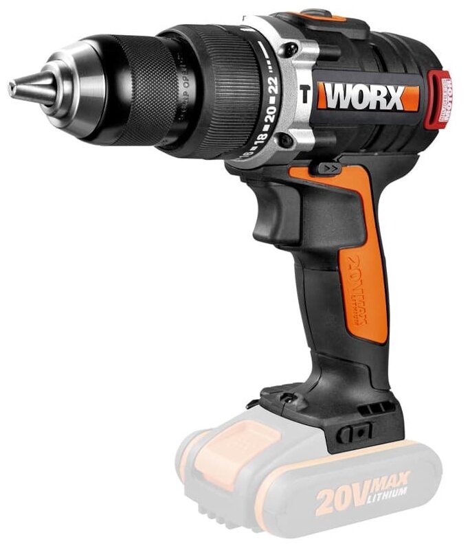 Аккумуляторная ударная дрель-шуруповерт Worx WX373