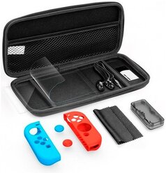 GameWill Набор аксессуаров Starter Kit для Nintendo Switch (IX-SW001) черный