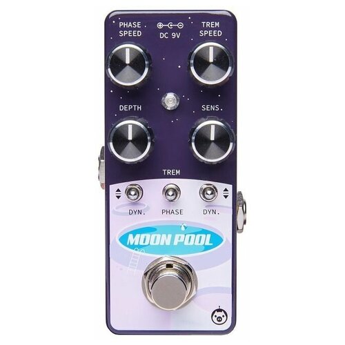 Pigtronix Moon Pool Micro гитарный эффект Phaser гитарный эффект behringer vintage phaser vp1