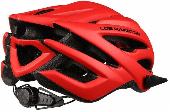 Велосипедный шлем VERTIGO /S-M (55-58) красный/антибактериальная подкладка