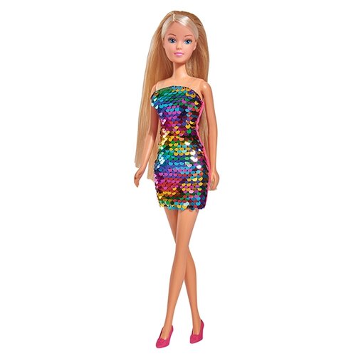 фото Кукла steffi love штеффи в платье с пайетками, 29 см, 5733366029 simba