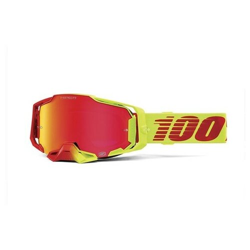 Очки 100% Armega Goggle Oversized Deep Red / Flash Silver Lens (50721-261-02)