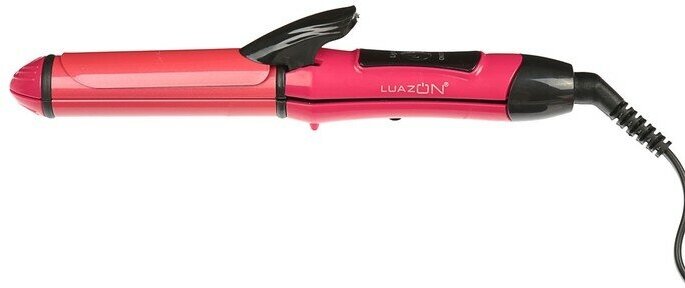 Мультистайлер Luazon LFE-001, керамическое покрытие, 50 Вт, d=26 мм, розовый 2970378