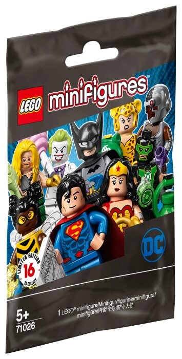 Конструктор LEGO Collectable Minifigures 71026 DC Super Heroes Series, 9 дет.