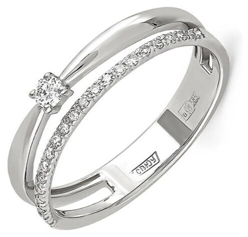 Кольца KABAROVSKY Обручальное кольцо из золота с бриллиантом 