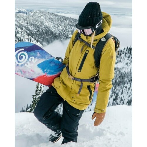 фото Куртка billabong, размер xs, желтый