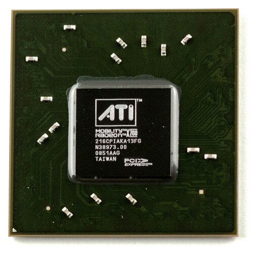 чип ati 216cpiaka13fg Микросхема 216CPIAKA13FG 0851+ (X700) AMD (ATI)