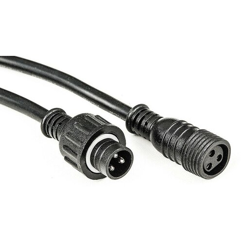 Involight IP65DMX20 кабель DMX удлинительный, длина 20 метров, IP65 involight ip65pow20 кабель удлинитель питания ip65 20м для ippar1818 cobarch1220