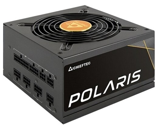 Блок питания ATX Chieftec PPS-750FC 750W, 80 PLUS GOLD, Active PFC, 120mm fan, Full Cable Management Retail - фото №1