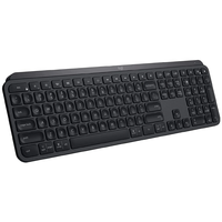 Беспроводная клавиатура Logitech MX Keys черный, русская, 1 шт.