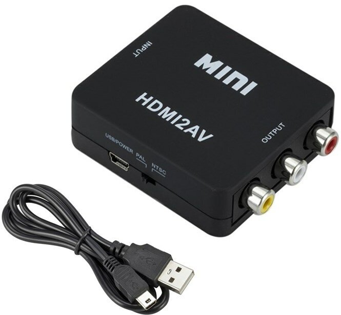 Конвертер PALMEXX HDMI - AV (RCA)