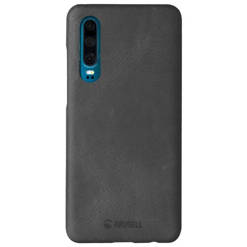 фото Чехол Krusell Sunne Cover для Huawei P30, кожаный черный
