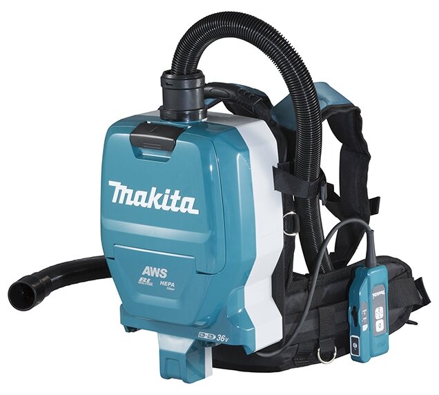 Профессиональный пылесос Makita DVC265ZXU, синий/черный без АКБ И З/У