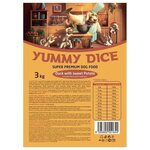YUMMY DICE (Ямми Дайс) - сухой корм для собак всех пород, утка и сладкий картофель 3 кг - изображение