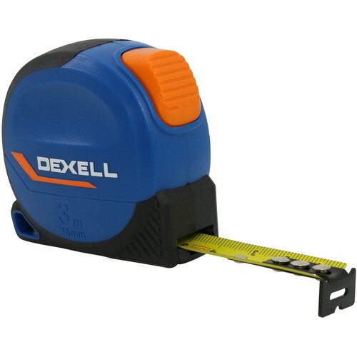 Рулетка Dexell L2 460621 3 м x 16 мм, автоблокировка