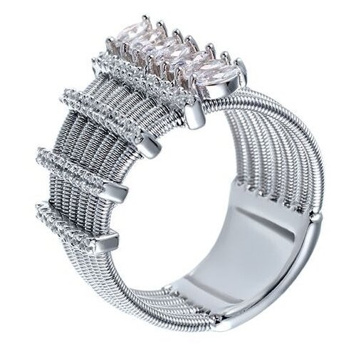 фото Кольца джей ви серебряное кольцо с кубическим цирконием