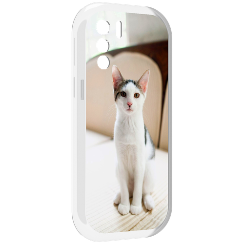 Чехол MyPads порода кошка эгейская для UleFone Note 13P задняя-панель-накладка-бампер