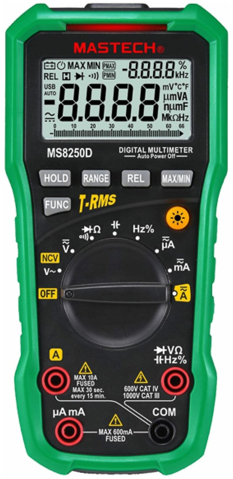 Профессиональный мультиметр Ms8250d Mastech 13-2103 .