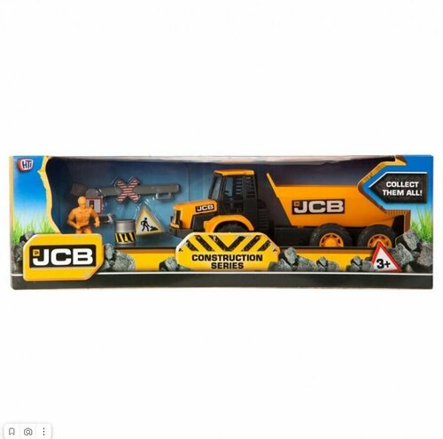 Игрушки для мальчиков. Halsall Toys Internationals. Набор JCB стройка. Арт. 1373570