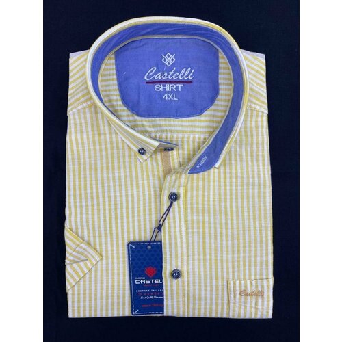 фото Рубашка мужская короткий рукав большой размер / castelli