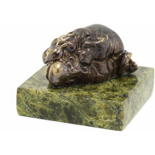 Бронзовая статуэтка Бегемоты камасутра