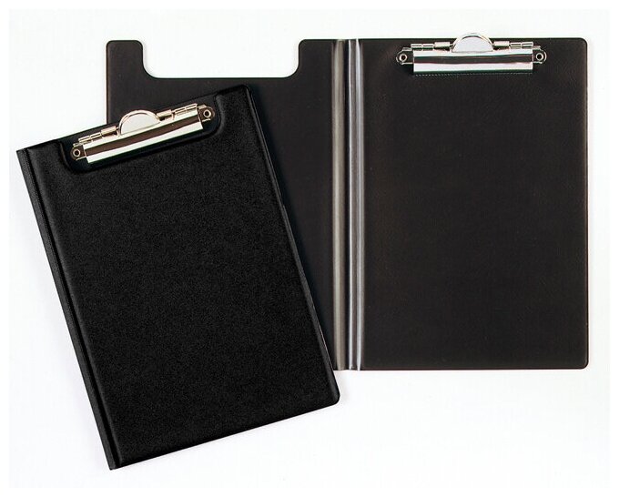 Папка-планшет Durable Clipboard Folder 2359-01 A5 картон/ПВХ черный карман треуг