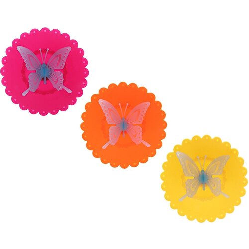 Крышка для кружки Vetta Бабочка силикон 105 см арт 891-290 286₽