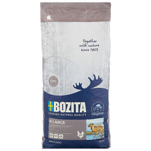 фото Сухой корм для собак Bozita курица 12 кг (для крупных пород)