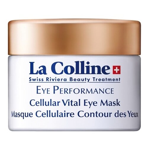 La Colline Восстанавливающая маска для контура глаз с клеточным комплексом Cellular Vital Eye Mask охлаждающая маска для глаз hayejin pale green pastel eye mask 90 гр