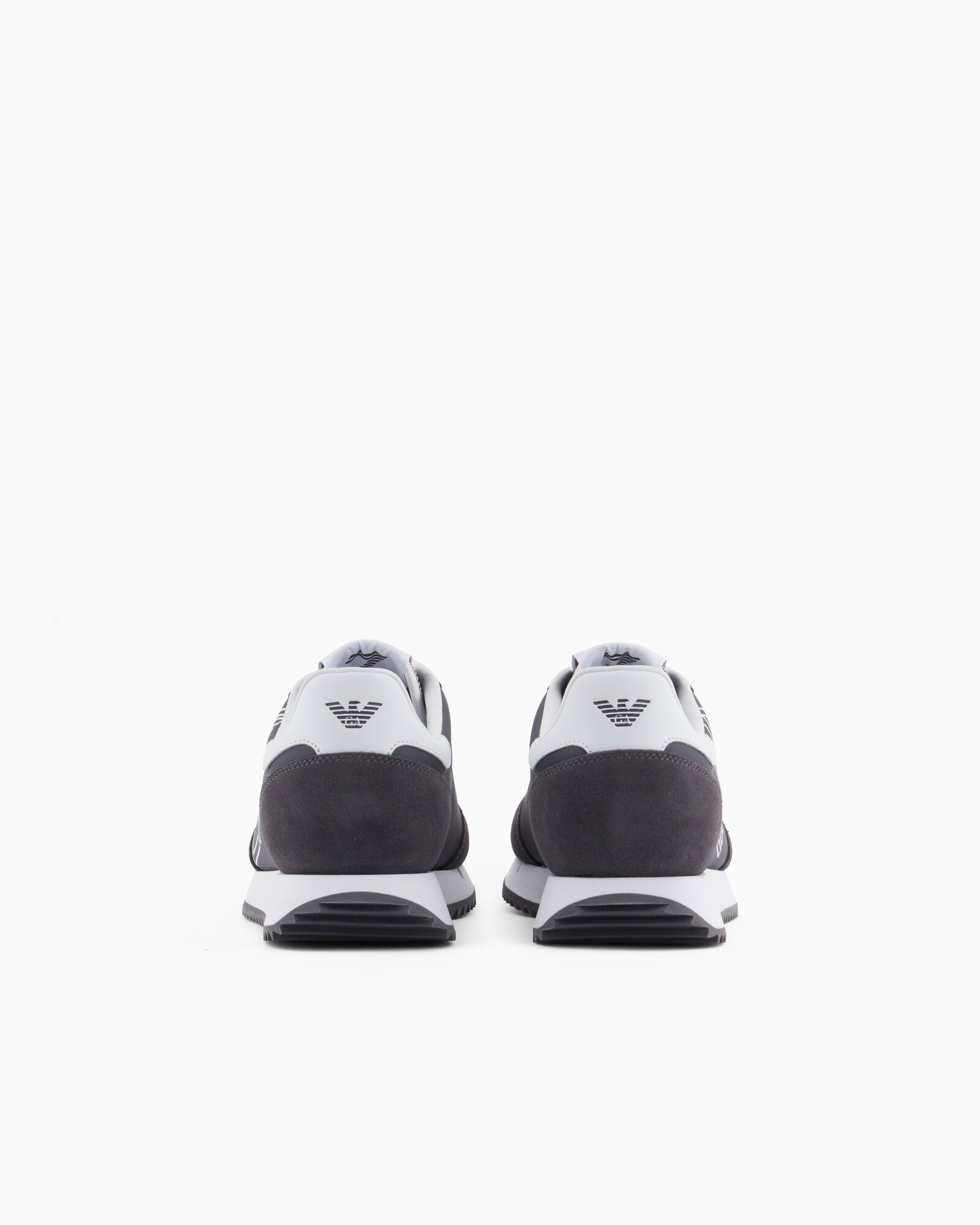 Кроссовки EA7 EMPORIO ARMANI, размер 10, темно-синий, белый — фото 1