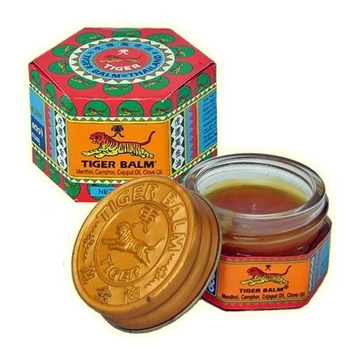 Бальзам Tiger Balm тигровый красный, 21 г, 21 мл