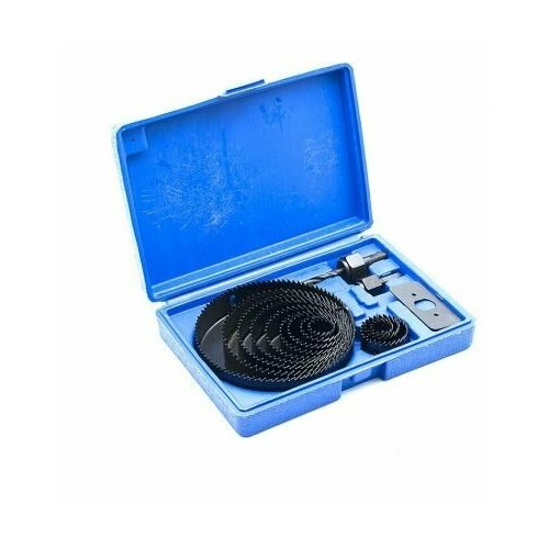 Набор кольцевых пил коронок по дереву X-PERT в кейсе 16 предметов 845₽