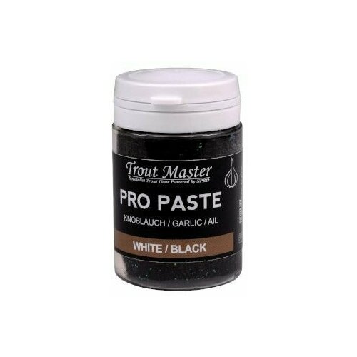 фото Паста форелевая trout master paste white/black (60гр.) spro
