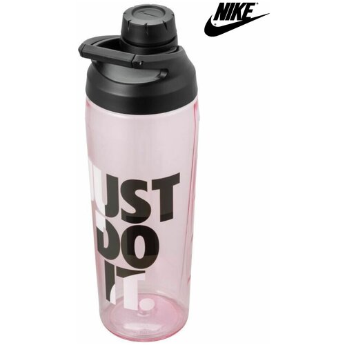 Бутылка для воды NIKE TR HYPERCHARGE CHUG BOTTLE GRAPHIC 24 OZ PINK RISE/ANTHRACITE/BLACK Унисекс N.100.1936.666.24 onesize