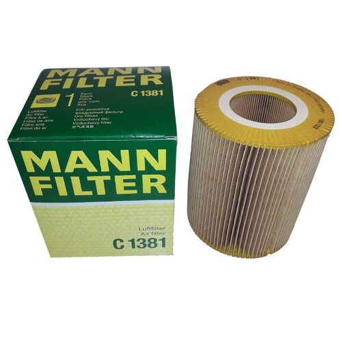 фото Цилиндрический фильтр mannfilter c1381
