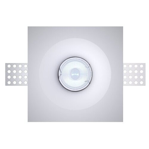 Гипсовые встроенные светильники, светильник встраиваемый в потолок, светильник под покраску, ASTRO-VS-001, цоколь GU10