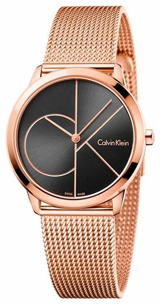 Женские наручные часы CALVIN KLEIN K3M22621 кварцевые, водонепроницаемые