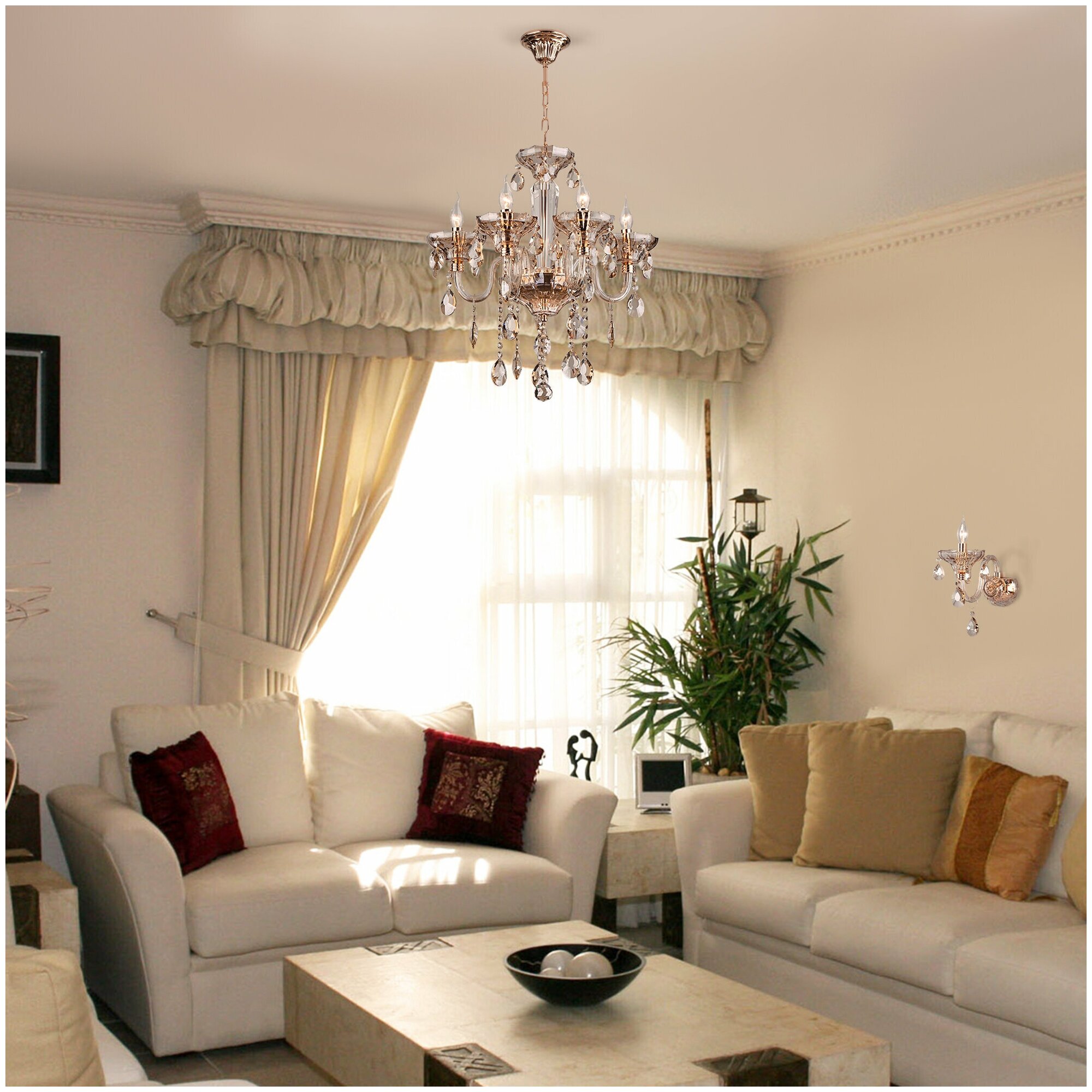 Люстра Bogates LECCE 310/5 4690389141874 Bogate's - фото №5