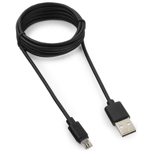 фото Кабель Гарнизон USB - microUSB (GCC-mUSB2-AMBM) 1.8 м черный