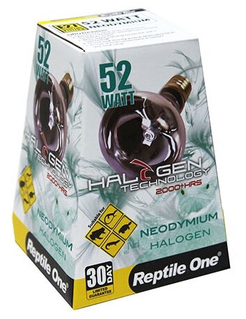 Галогенная лампа Reptile One Halogen Heat Lamp Neodymium Daylight 52Вт