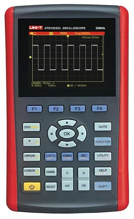 Портативный осциллограф UNI-T UTD1025CL