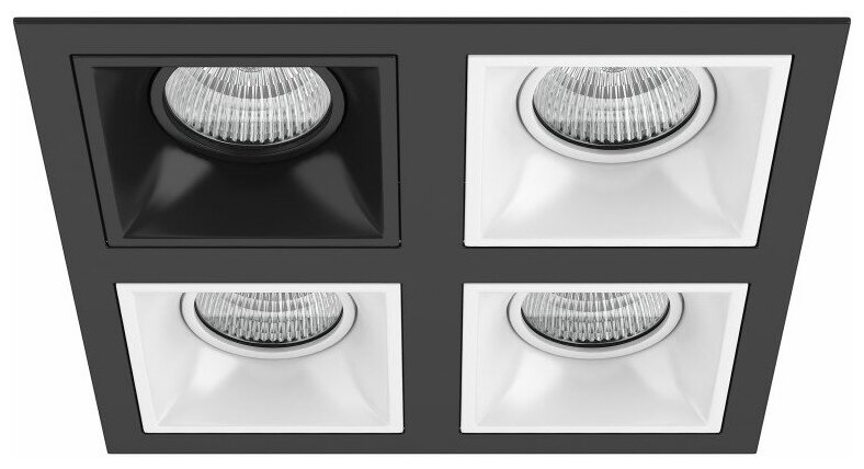 Встраиваемый светильник Lightstar D54707060606 (214547+214507+214506+214506+214506)