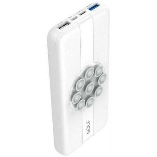 Внешний аккумулятор GOLF W21 10000mAh белый 196200₽